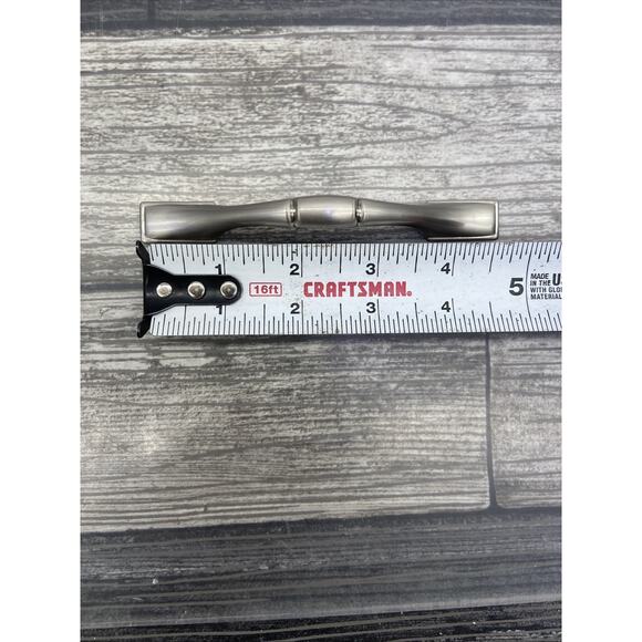 Brainerd ~ 3" Square Foot Pull/Handle ~ Satin Nickel ~ Lot of 18 {118} - Picture 3 of 9